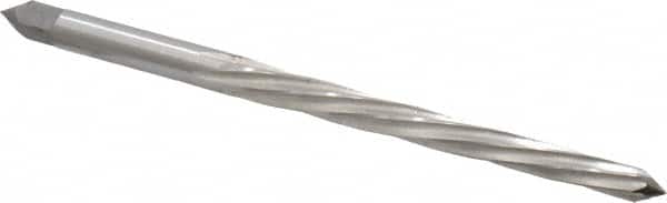 Interstate - #3 Pin, 0.2294" Diam, 0.1813" Small End, 15/64" Diam Straight Shank, 2-5/16" Flute, Taper Pin Reamer - USA Tool & Supply