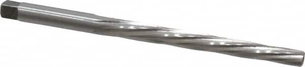 Interstate - #4 Pin, 0.2604" Diam, 0.2071" Small End, 17/64" Diam Straight Shank, 2-9/16" Flute, Taper Pin Reamer - USA Tool & Supply