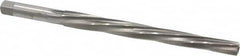 Interstate - #8 Pin, 0.505" Diam, 0.3971" Small End, 7/16" Diam Straight Shank, 5-3/16" Flute, Taper Pin Reamer - USA Tool & Supply