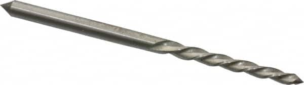 Interstate - #0 Pin, 0.1638" Diam, 0.1287" Small End, 11/64" Diam Straight Shank, 1-11/16" Flute, Taper Pin Reamer - USA Tool & Supply