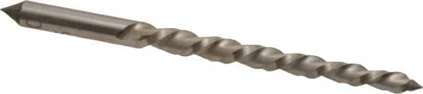 Interstate - #1 Pin, 0.1798" Diam, 0.1447" Small End, 3/16" Diam Straight Shank, 1-11/16" Flute, Taper Pin Reamer - USA Tool & Supply
