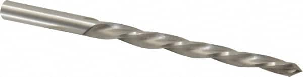 Interstate - #4 Pin, 0.2604" Diam, 0.2071" Small End, 17/64" Diam Straight Shank, 2-9/16" Flute, Taper Pin Reamer - USA Tool & Supply