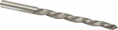 Interstate - #4 Pin, 0.2604" Diam, 0.2071" Small End, 17/64" Diam Straight Shank, 2-9/16" Flute, Taper Pin Reamer - USA Tool & Supply