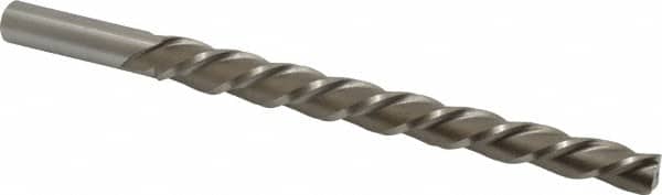 Interstate - #10 Pin, 0.7216" Diam, 0.5799" Small End, 5/8" Diam Straight Shank, 6-13/16" Flute, Taper Pin Reamer - USA Tool & Supply