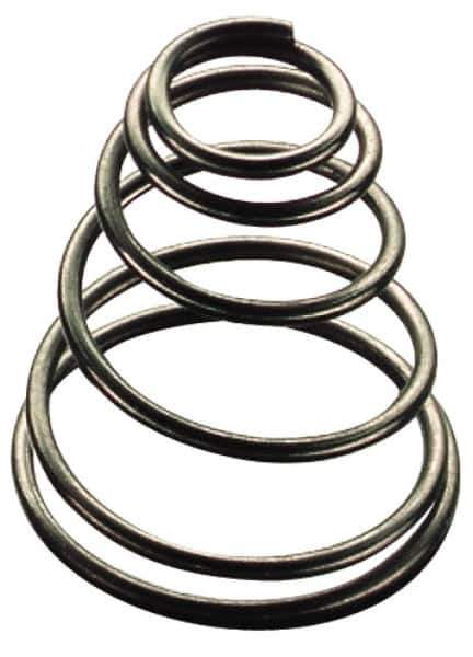 Associated Spring Raymond - 0.6" OD, 0.029" Wire, 5/8" Free Length, Compression Spring - 3.57 Lb Spring Rating - USA Tool & Supply