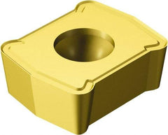 Sandvik Coromant - LCMX030304 WM Grade 1020 Carbide Indexable Drill Insert - TiN Finish, Square - USA Tool & Supply