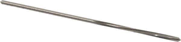 Made in USA - 5/64" High Speed Steel 4 Flute Chucking Reamer - Spiral Flute, 0.072" Straight Shank, 3/4" Flute Length, 3" OAL - USA Tool & Supply