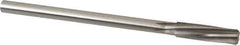Made in USA - 29/64" High Speed Steel 6 Flute Chucking Reamer - Spiral Flute, 0.373" Straight Shank, 1-3/4" Flute Length, 7" OAL - USA Tool & Supply