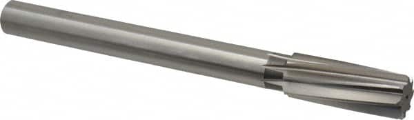 Made in USA - 1-1/16" High Speed Steel 8 Flute Chucking Reamer - USA Tool & Supply