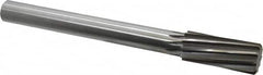 Made in USA - 1-1/4" High Speed Steel 10 Flute Chucking Reamer - USA Tool & Supply