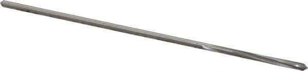 Made in USA - 1/16" Cobalt 4 Flute Chucking Reamer - Spiral Flute, 0.0585" Straight Shank, 1/2" Flute Length, 2-1/2" OAL - USA Tool & Supply
