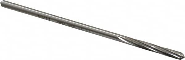 Made in USA - 11/64" Cobalt 6 Flute Chucking Reamer - USA Tool & Supply