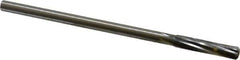 Made in USA - 5/16" Cobalt 6 Flute Chucking Reamer - Spiral Flute, 0.2792" Straight Shank, 1-1/2" Flute Length, 6" OAL - USA Tool & Supply