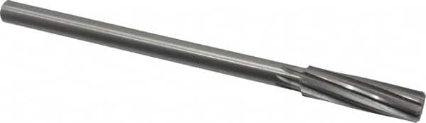 Made in USA - 9/16" Cobalt 8 Flute Chucking Reamer - USA Tool & Supply