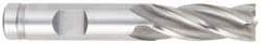 OSG - 1", 2" LOC, 1" Shank Diam, 4-1/2" OAL, 6 Flute, Cobalt Square End Mill - USA Tool & Supply