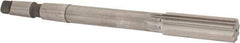 Made in USA - 13/16" High Speed Steel 8 Flute Chucking Reamer - Straight Flute, 2MT Morse Taper Shank, 2-1/2" Flute Length, 9-1/2" OAL - USA Tool & Supply