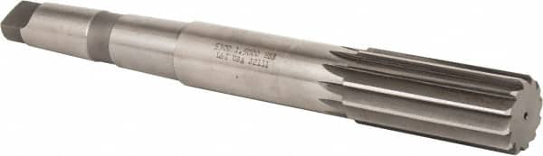 Made in USA - 1-1/2" High Speed Steel 12 Flute Chucking Reamer - USA Tool & Supply