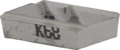 Kennametal - NPR52, K68 Grade Carbide Profiling Insert - Uncoated, 55° Incl Angle, Parallelogram, 0.4567" Side Length, 1/8" Thick, 1/32" Corner Radius - USA Tool & Supply