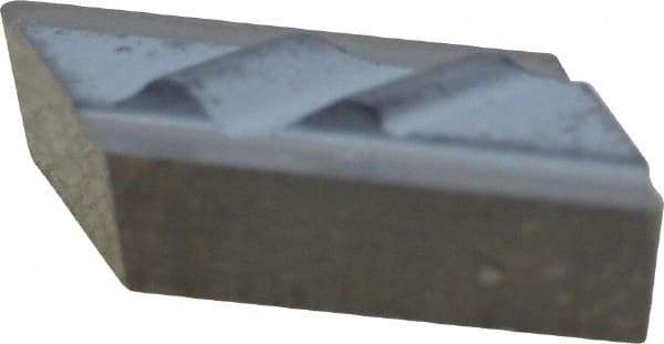 Kennametal - NPL51, K68 Grade Carbide Profiling Insert - Uncoated, 55° Incl Angle, Parallelogram, 0.4567" Side Length, 1/8" Thick, 1/64" Corner Radius - USA Tool & Supply