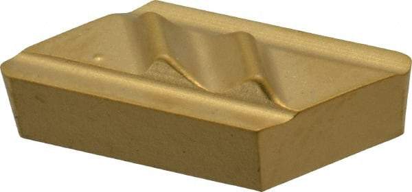 Kennametal - NPR52, KC850 Grade Carbide Profiling Insert - TiC/TiCN/TiN Finish, 55° Incl Angle, Parallelogram, 0.4567" Side Length, 1/8" Thick, 1/32" Corner Radius - USA Tool & Supply