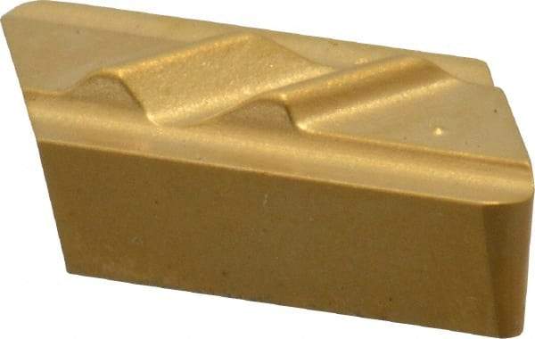 Kennametal - NPL52, KC850 Grade Carbide Profiling Insert - TiC/TiCN/TiN Finish, 55° Incl Angle, Parallelogram, 0.4567" Side Length, 1/8" Thick, 1/32" Corner Radius - USA Tool & Supply