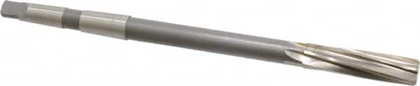 Made in USA - 1/2" High Speed Steel 6 Flute Chucking Reamer - USA Tool & Supply