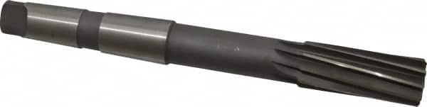 Made in USA - 1-1/4" High Speed Steel 10 Flute Chucking Reamer - USA Tool & Supply