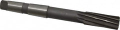Made in USA - 1-1/4" High Speed Steel 10 Flute Chucking Reamer - USA Tool & Supply