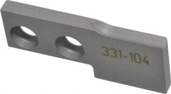 Kennametal - Left Hand Cut, 3/16" Insert Width, Cutoff & Grooving Support Blade for Indexables - 13/16" Max Depth of Cut, GS188 Insert, 13/16" Blade Width - USA Tool & Supply