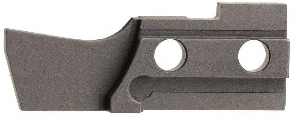 Kennametal - Left Hand Cut, 1/8" Insert Width, Cutoff & Grooving Support Blade for Indexables - 1/8" Blade Width - USA Tool & Supply