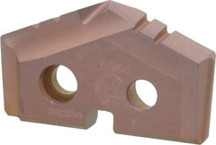 Allied Machine and Engineering - 59/64" Diam x 5/32" Thick, Seat Code 1, 132° Included Angle Spade Drill Insert - AM200 Coated, Cobalt, Grade Super Cobalt, Series GEN2 T-A - USA Tool & Supply