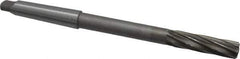 Interstate - 5/8" High Speed Steel 8 Flute Chucking Reamer - Spiral Flute, 1MT Morse Taper Shank, 2-1/4" Flute Length, 9" OAL - USA Tool & Supply