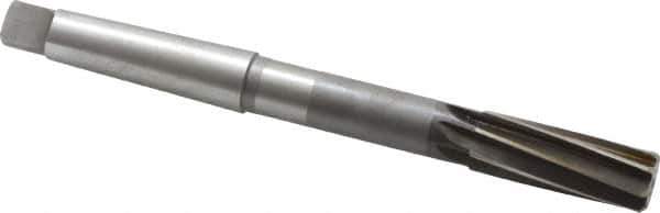 Interstate - 15/16" High Speed Steel 8 Flute Chucking Reamer - Spiral Flute, 3MT Morse Taper Shank, 2-5/8" Flute Length, 10" OAL - USA Tool & Supply