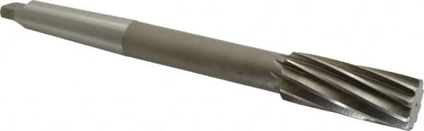 Interstate - 1-3/16" High Speed Steel 10 Flute Chucking Reamer - USA Tool & Supply