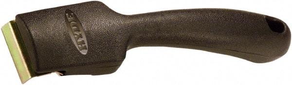 Hyde Tools - Stiff High Carbon Steel 2-Edge Scraper - 1-1/2" Blade Width, Nylon Handle - USA Tool & Supply
