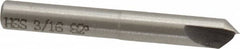 Interstate - 3/16" Head Diam, 3/16" Shank Diam, 1 Flute 82° High Speed Steel Countersink - USA Tool & Supply