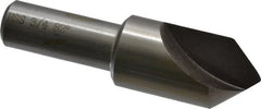 Interstate - 3/4" Head Diam, 1/2" Shank Diam, 1 Flute 82° High Speed Steel Countersink - USA Tool & Supply