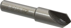 Interstate - 5/16" Head Diam, 1/4" Shank Diam, 1 Flute 90° High Speed Steel Countersink - USA Tool & Supply