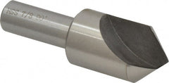 Interstate - 7/8" Head Diam, 1/2" Shank Diam, 1 Flute 90° High Speed Steel Countersink - USA Tool & Supply