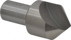 Interstate - 1-1/4" Head Diam, 3/4" Shank Diam, 1 Flute 90° High Speed Steel Countersink - USA Tool & Supply