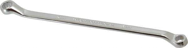 Proto - 6mm x 7mm 12 Point Offset Box Wrench - Double End, 5-3/4" OAL, Steel, Polished Finish, 7.5° Offset - USA Tool & Supply