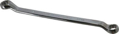 Proto - 17mm x 19mm 12 Point Offset Box Wrench - Double End, 11-5/16" OAL, Steel, Polished Finish, 7.5° Offset - USA Tool & Supply