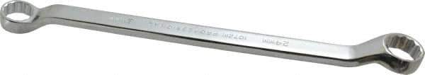 Proto - 21mm x 24mm 12 Point Offset Box Wrench - Double End, 13-13/32" OAL, Steel, Polished Finish, 7.5° Offset - USA Tool & Supply