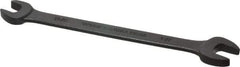 Proto - 5/16" x 3/8" Standard Open End Wrench - 5-1/4" OAL, Double End, Black Finish, 15° Head Angle - USA Tool & Supply