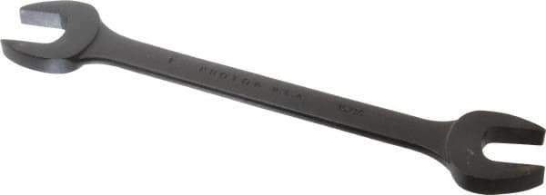 Proto - 15/16" x 1" Standard Open End Wrench - 11-31/64" OAL, Double End, Black Finish, 15° Head Angle - USA Tool & Supply