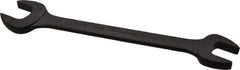 Proto - 1-1/16" x 1-1/4" Standard Open End Wrench - 13-43/64" OAL, Double End, Black Finish, 15° Head Angle - USA Tool & Supply