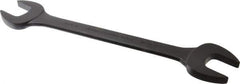 Proto - 1-3/8" x 1-7/16" Standard Open End Wrench - 15-7/8" OAL, Double End, Black Finish, 15° Head Angle - USA Tool & Supply