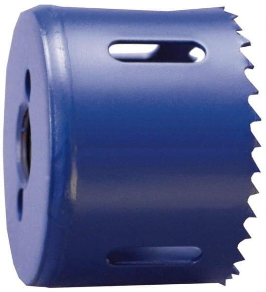 Disston - 1-3/16" Diam, 1-7/8" Cutting Depth, Hole Saw - Bi-Metal Saw, Toothed Edge - USA Tool & Supply