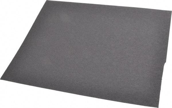3M - 80 Grit, Aluminum Oxide Sanding Sheet - 11" Long x 9" Wide, Medium Grade, J Weighted Cloth Backing - USA Tool & Supply