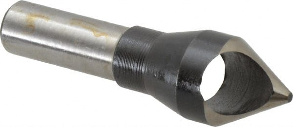 Interstate - 1/2" Shank Diam, 0 Flute 60° High Speed Steel Countersink - USA Tool & Supply